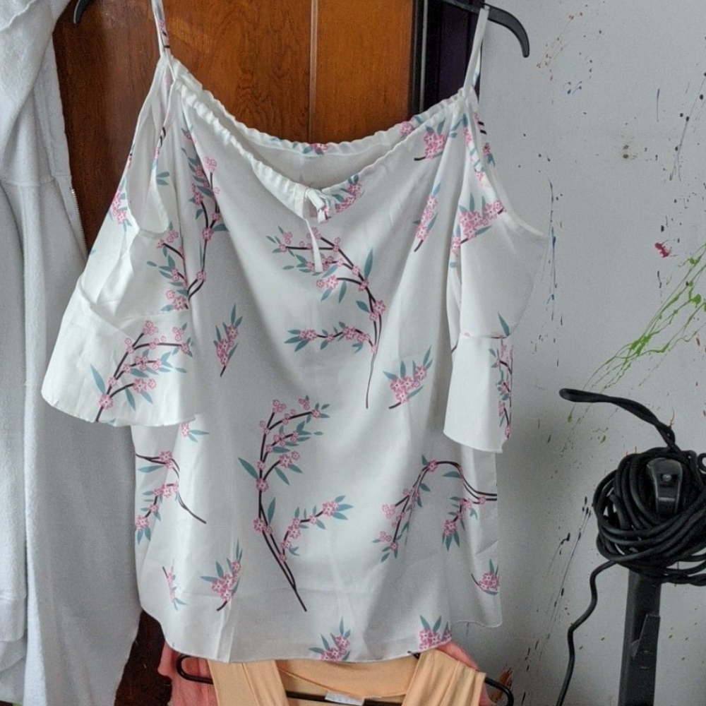 Off the shoulder blouse